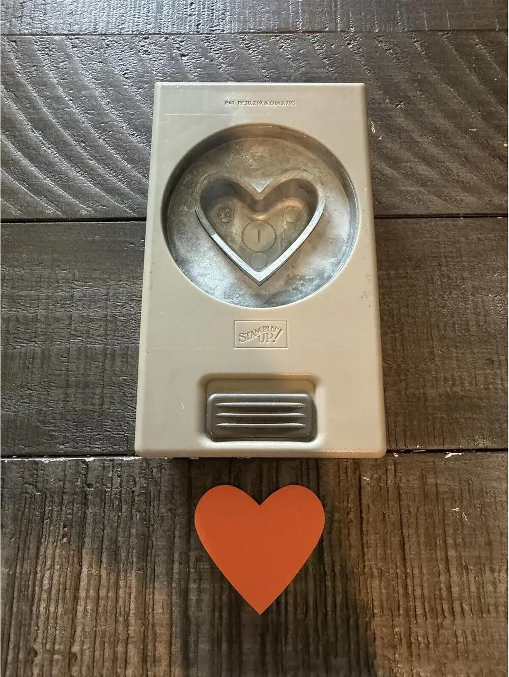 Stampin’ Up Heart Shape Punch